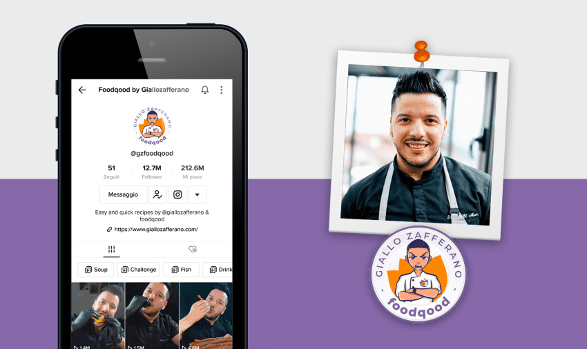  Giallozafferano acquisisce Foodqood, tra i primi food creator al mondo su TikTok