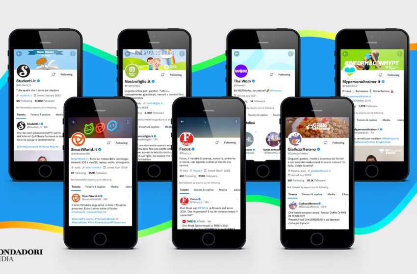  Mondadori Media sigla una partnership con Twitter per la valorizzazione dei contenuti video