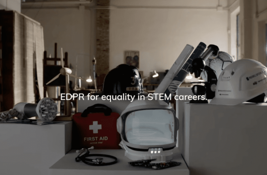  EDPR promuove la presenza femminile nelle professioni STEM attraverso la campagna globale #rebelsforchange