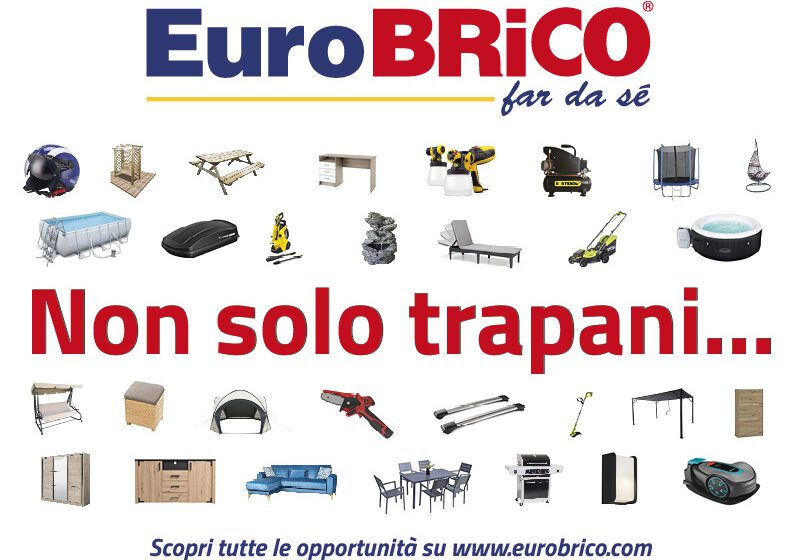  EuroBrico è il piacere di far da sé, con 30mila prodotti in un click e oltre 25 punti vendita