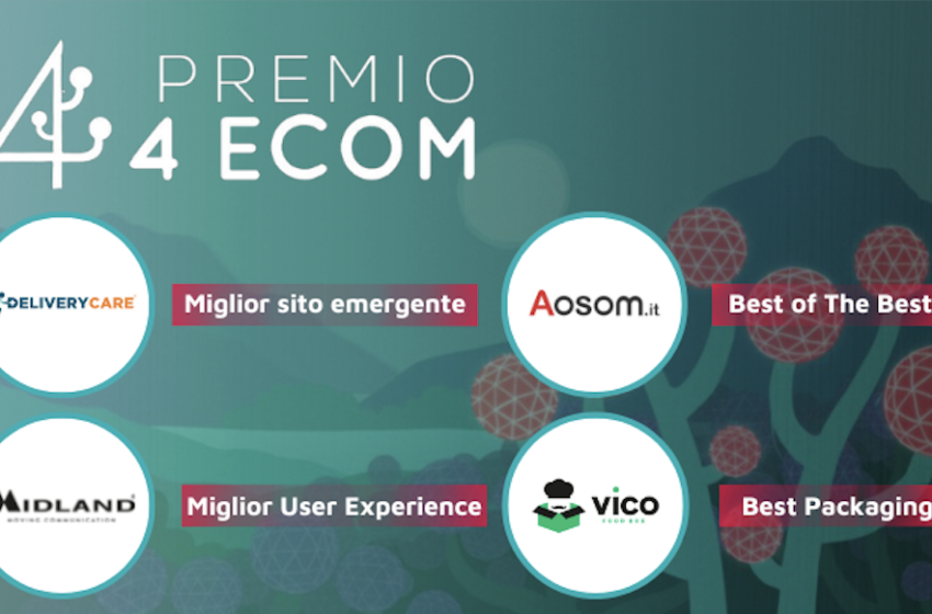  Premio 4eCom 2022: Svelati i vincitori