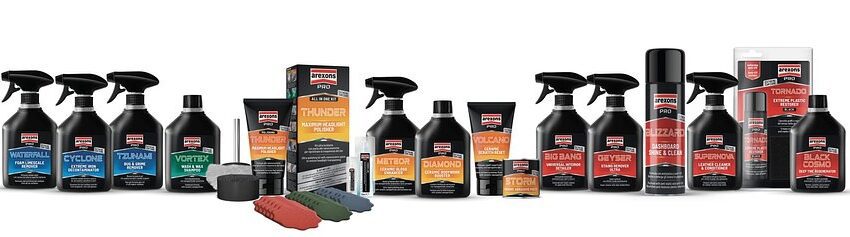  Arexons lancia la gamma Car Care PRO