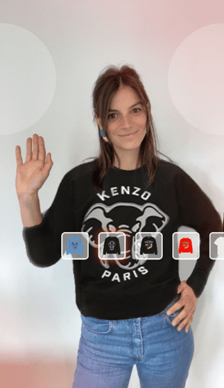  La nuova collezione Varsity Jungle di Kenzo prende vita su Snapchat