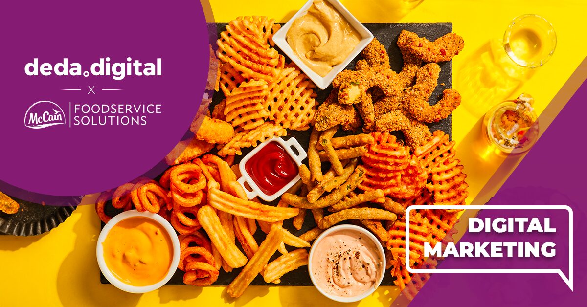 McCain conferma per il 3° anno Social Factor (Deda Digital) per la promozione della divisione Foodservice