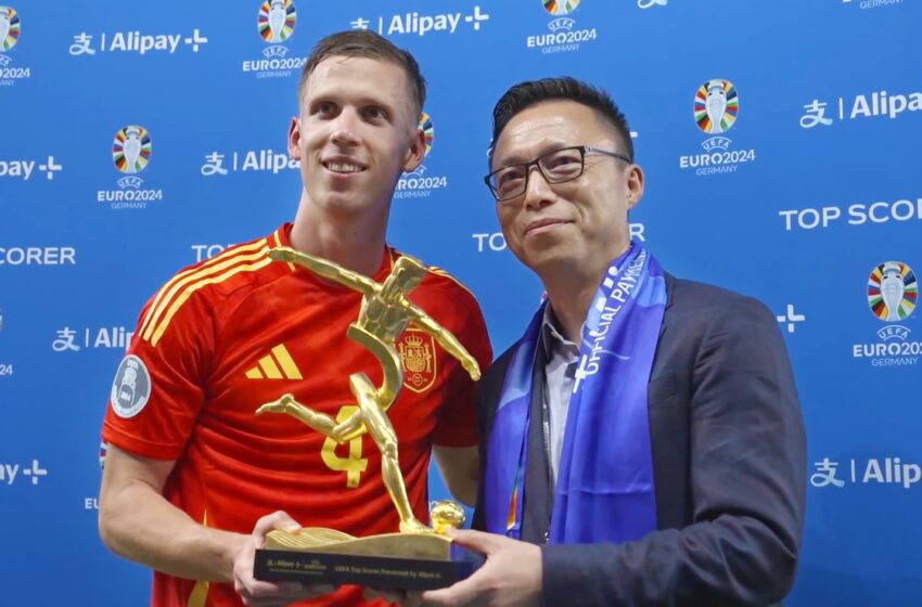  Il premio Alipay+ Top Scorer a 6 giocatori di UEFA EURO 2024™