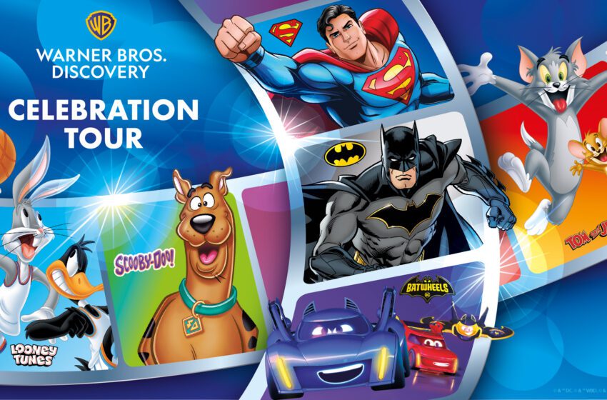  Celebration Tour 2025: Warner Bros. Discovery Italia porta in tour alcune delle sue storie e dei suoi personaggi più amati – tra cartoon leggendari, supereroi e mondi magici