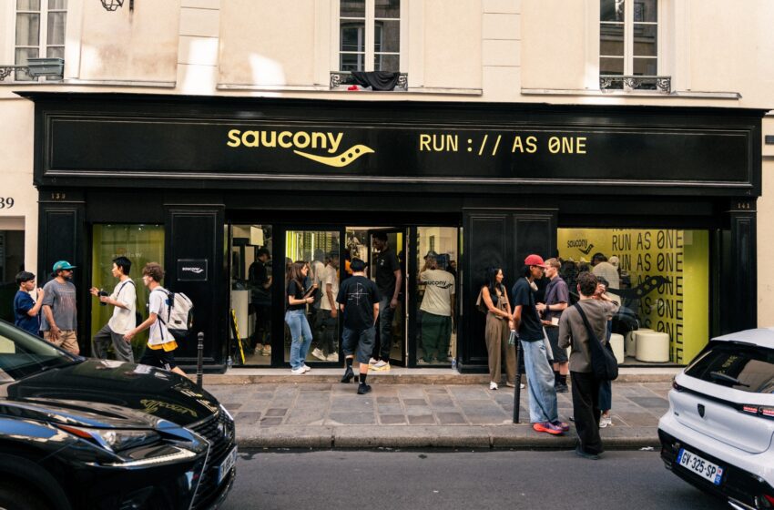  Saucony conquista Parigi con il Sync Space: una celebrazione di stile, innovazione e community alla Paris Fashion Week