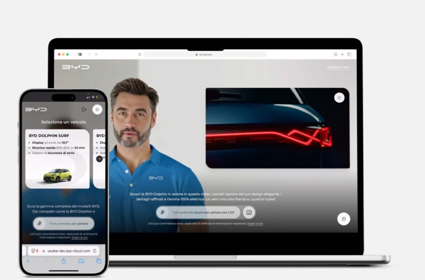  BYD presenta Leo: il nuovo Avatar AI che rivoluziona la scelta dell’auto ideale