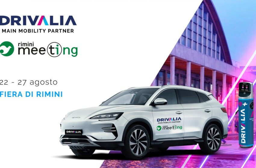  Drivalia è Main mobility partner della 46° edizione del Meeting di Rimini