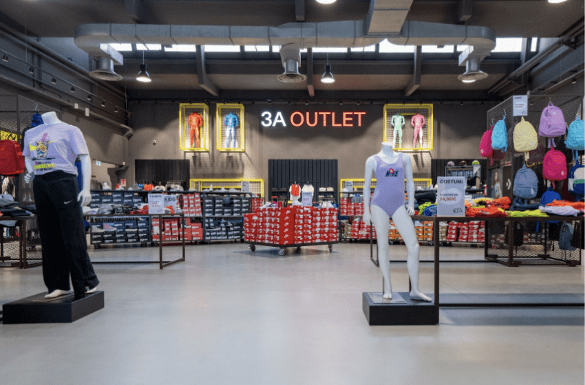  3A inaugura il 3A OUTLET: oltre 380 mq dedicati ai migliori brand sportswear e fashion, all’interno dell’headquarter aziendale