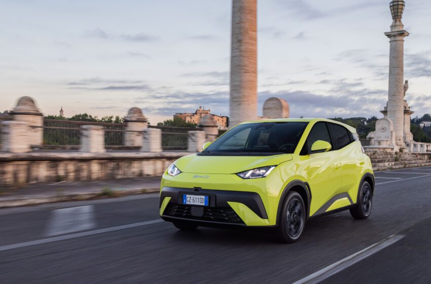  BYD continua a crescere e a luglio entra nella top 20 del mercato italiano spinta dai suoi Veicoli a Nuova Energia (NEV)