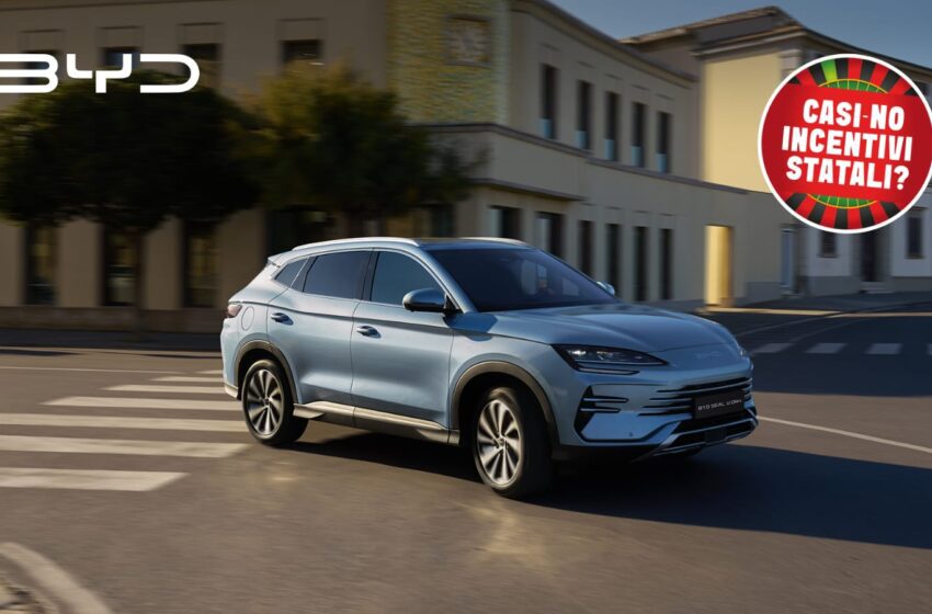  BYD lancia “CASI-NO Incentivi Statali”: fino a 10.000€ di bonus per la rottamazione
