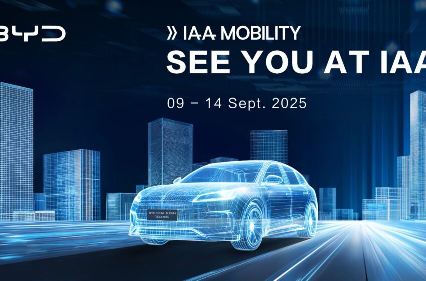  BYD presenta a Monaco all’IAA Mobility 2025 l’anteprima mondiale della nuova SEAL 6 DM-i TOURING