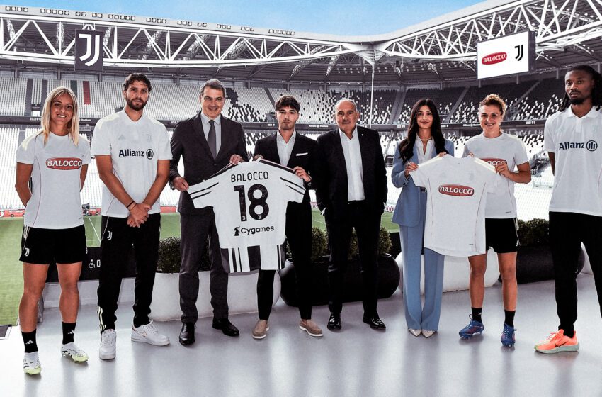  BALOCCO CONSOLIDA LA STORICA PARTNERSHIP CON JUVENTUS: DALLA STAGIONE 2025/2026 AL FIANCO ANCHE DI “WOMEN” E “NEXTGEN”