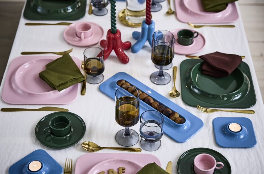  IKEA e Gustaf Westman presentano la nuova collezione per la tavola delle feste