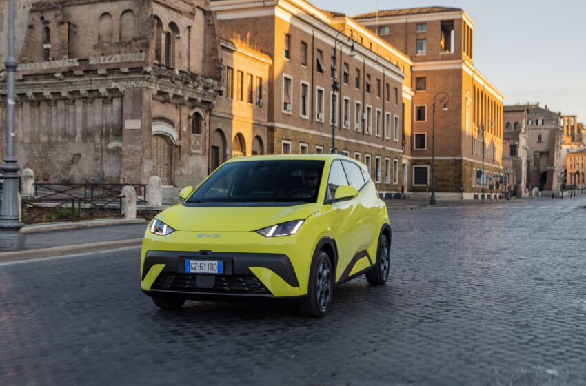  La mobilità elettrica di BYD approda a “Che Tempo Che Fa” 