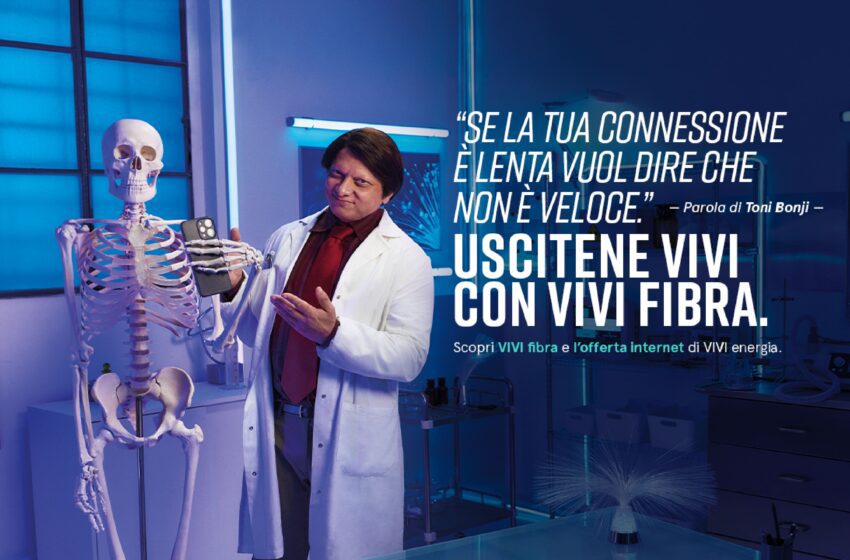  VIVI energia entra nel mondo della fibra con una nuova campagna adv