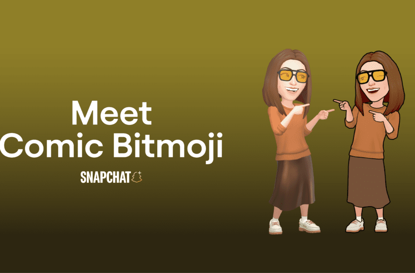  Nuovo, ma con un tocco di nostalgia: Snapchat presenta Comic Bitmoji 2D