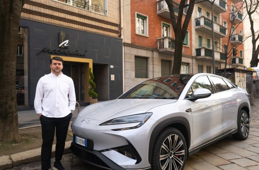  BYD celebra la prima Stella Michelin di Procaccini Milano: un traguardo condiviso di eccellenza e innovazione