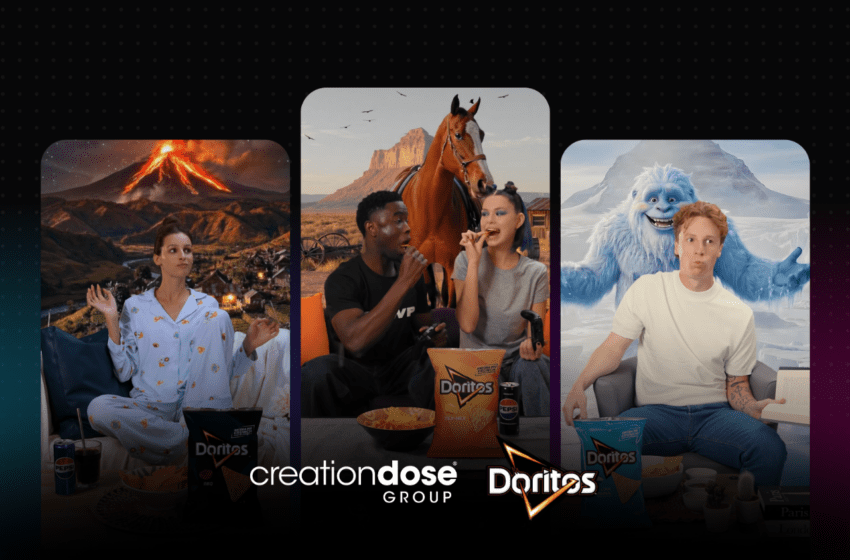  Doritos sceglie CreationDose Group per una campagna video social che celebra il Crunch Change