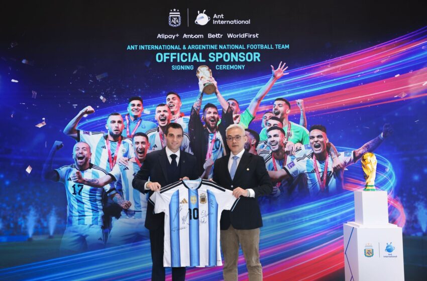  Ant International Diventa Sponsor Ufficiale della Nazionale di Calcio Argentina