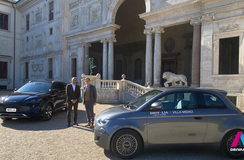  Drivalia e Villa Medici: una nuova collaborazione nel segno della mobilità sostenibile e della cultura
