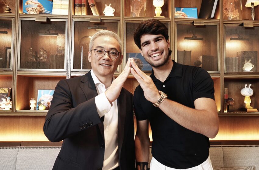  Il campione mondiale di tennis Carlos Alcaraz è il nuovo global ambassador di Ant International