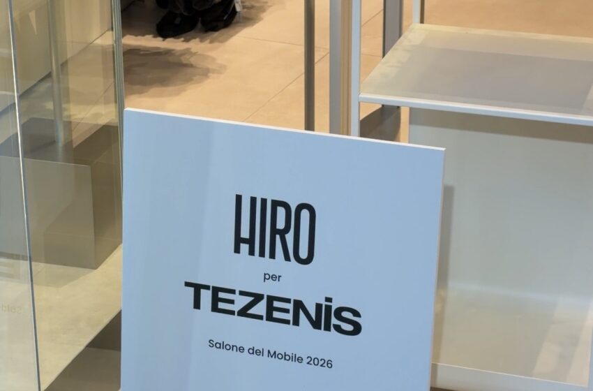  Moda e design oltre il Fuorisalone: HIRO Design firma la vetrina Tezenis in Corso Vittorio Emanuele