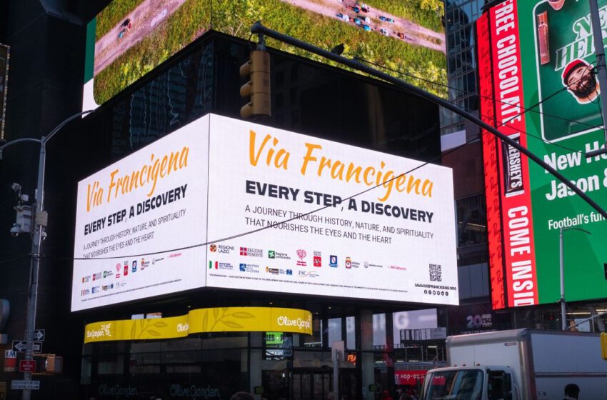  DAs Media al fianco di Regione Lazio per la promozione della Via Francigena