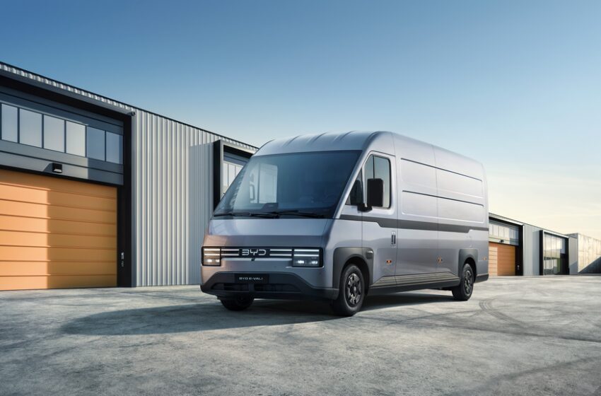  BYD E-Vali all’IAA Transportation 2026 di Hannover